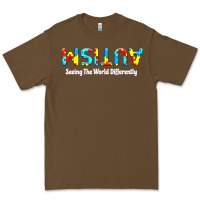 Cacao autism seeing the world differently Premium Tee - artisFamous