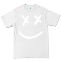 White x eyed smiley face x eyes smiling Premium Tee - artisFamous
