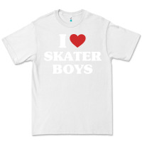 White i love skater boys Premium Tee - artisFamous