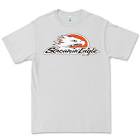 Dove Grey the screamin eagle Premium Tee - artisFamous
