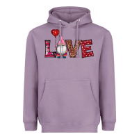 Lavender valentine's day gnomes love Heavyweight Hoodie - RanaPortraitStore