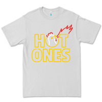 Dove Grey hot ones Premium Tee - artisFamous
