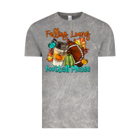 Cloud Rock Falling Leaves Football Please Vintage Tee - LillyAllenDesigns