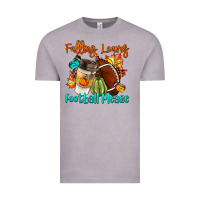Vintage Zinc Falling Leaves Football Please Vintage Tee - LillyAllenDesigns