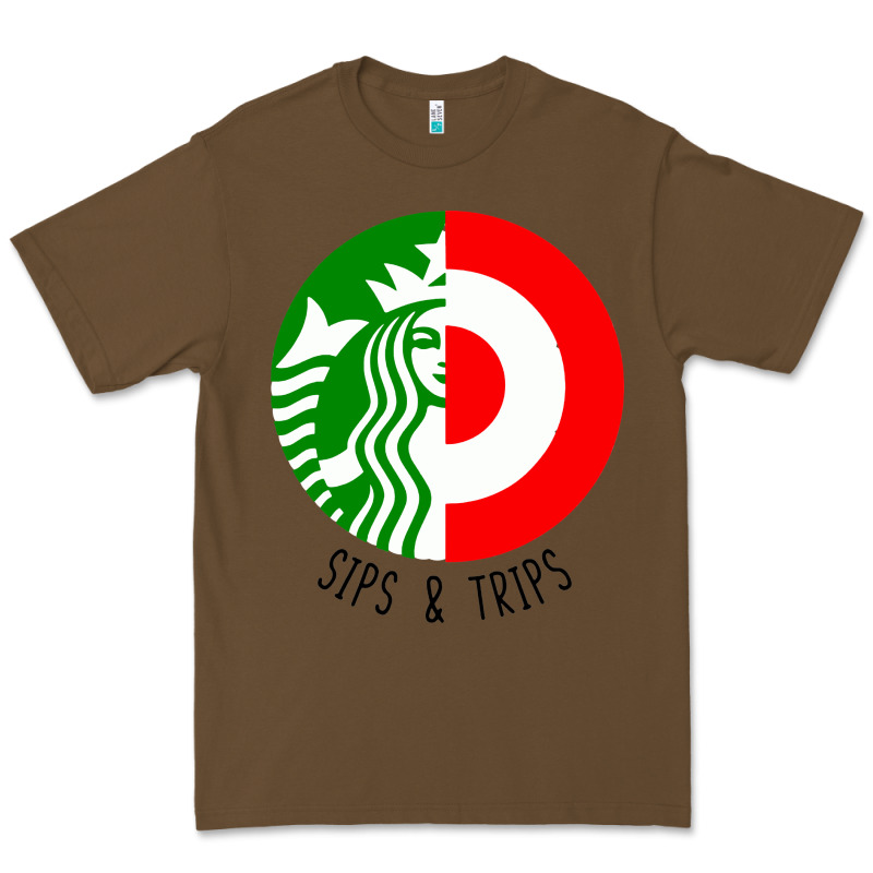 Sips And  Trips Premium Tee by artisFamous | Teevron