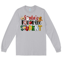 Moon Dust santa's favorite student christmas Long Sleeve Tee - LillyAllenDesigns