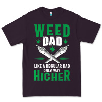 Plum weed dad le.ga.li.ze ma.riju.a.na pot weed gift   t shirt Premium Tee - artisFamous