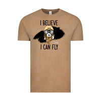Vintage Coffee I Beleive I Can Fly, Dog, Vintage Tee - Bettercallsaul