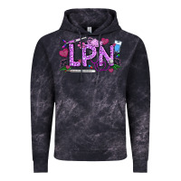 Cloud Black Valentine LPN Vintage Hoodie - CowhideDigitalArt