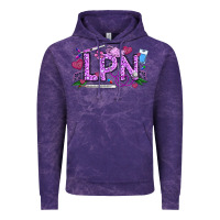 Cloud Purple Valentine LPN Vintage Hoodie - CowhideDigitalArt