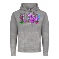 Cloud Rock Valentine LPN Vintage Hoodie - CowhideDigitalArt
