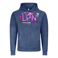 Vintage Denim Valentine LPN Vintage Hoodie - CowhideDigitalArt