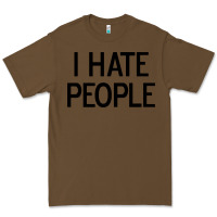 Cacao i hate people Premium Tee - artisFamous