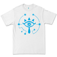 White zel.da br.ea.th of the w.i.l.d she.i.k.ah eye lo. t shirt Premium Tee - artisFamous