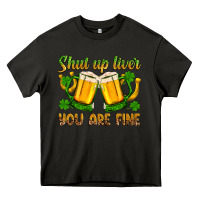 Asphalt St. Patrick’s Day shut up liver you are fine Heavy Core Tee - OliviaCreatesArt