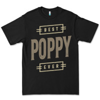 Black Mens Best Poppy Ever | Poppy Gift Premium Tee - artisFamous