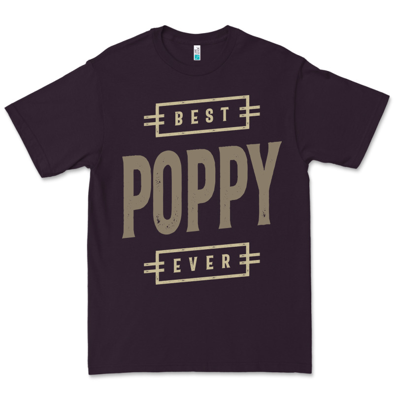 Mens Best Poppy Ever | Poppy Gift Premium Tee by artisFamous | Teevron