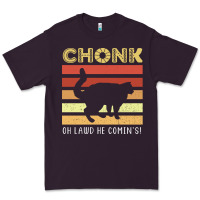 Plum chonk cat funny cat meme cat dad cat mom Premium Tee - artisFamous