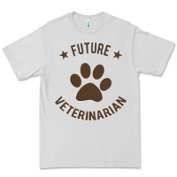 Dove Grey future veterinarian Premium Tee - artisFamous