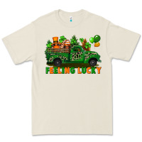 Bone feeling lucky with gnomes on truck Premium Tee - FaDigitalArtStudio
