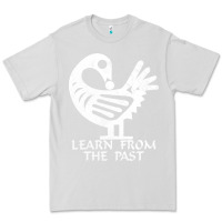 Dove Grey african adinkra sankofa Premium Tee - artisFamous