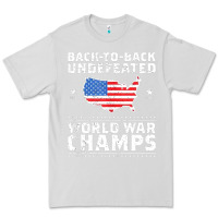 Dove Grey back to back undefeated world war champs Premium Tee - artisFamous