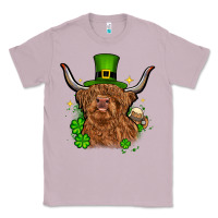 Lilac St. Patrick's Day cow Classic Tee - OliviaCreatesArt