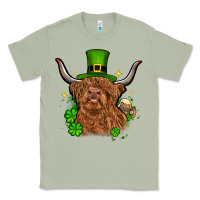 Matcha St. Patrick's Day cow Classic Tee - OliviaCreatesArt