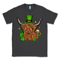 Smoke St. Patrick's Day cow Classic Tee - OliviaCreatesArt