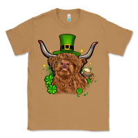 Toasted Coconut St. Patrick's Day cow Classic Tee - OliviaCreatesArt