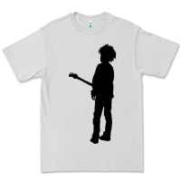 Dove Grey ro.b.e.r.t.  &' c.u.r.e'  smith  baseball ¾ sleeve t shirt Premium Tee - artisFamous