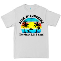Dove Grey beer n' sunshine the only B.S. i need Premium Tee - artisFamous