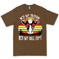 Cacao vintage not my pasture not my bull cow Premium Tee - artisFamous