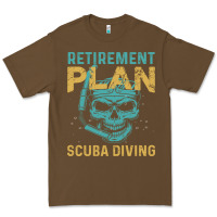 Cacao Retirement Plan Scuba Diving Premium Tee - artisFamous