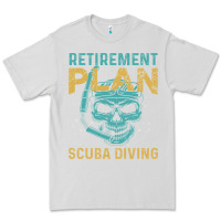 Dove Grey Retirement Plan Scuba Diving Premium Tee - artisFamous