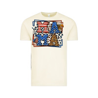 Army Veteran Mama Leopard Frame 4th Of July Vintage Tee | Teevron