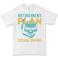 White Retirement Plan Scuba Diving Premium Tee - artisFamous