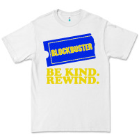 White blockbuster be kind rewind Premium Tee - artisFamous