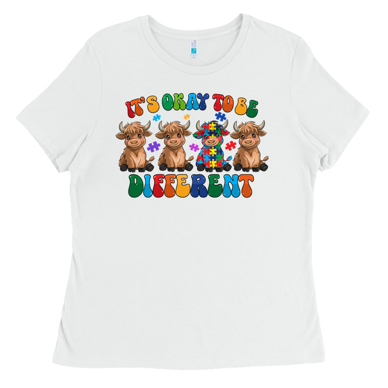 Its Okay To Be Different Ladies Tee by CowhideDigitalArt | Teevron