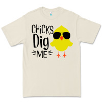 Kids Chick Dig Me Christian Premium Tee | Teevron