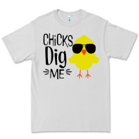 Dove Grey kids chick dig me christian Premium Tee - artisFamous