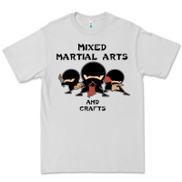 Dove Grey mixed martial arts and crafts Premium Tee - artisFamous