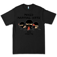 Black mixed martial arts and crafts Premium Tee - artisFamous