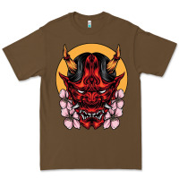 Cacao demon oni mask Premium Tee - artisFamous