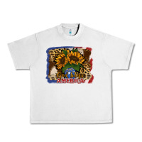 Lunar Rock Patriotic Sunflower God Bless America Urban Heavy Tee - Jasminsmagicworld