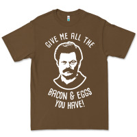 Ron Tv Show Parks Swanson - Bacon & Eggs Premium Tee | Teevron