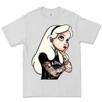 Dove Grey alice in wonderland Premium Tee - artisFamous