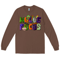 Chestnut Hocus Focus Teacher Halloween Long Sleeve Tee - LillyAllenDesigns