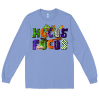 Colony Blue Hocus Focus Teacher Halloween Long Sleeve Tee - LillyAllenDesigns