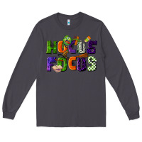 Smoke Hocus Focus Teacher Halloween Long Sleeve Tee - LillyAllenDesigns